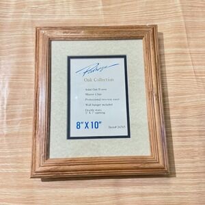 Oak Collection Solid Oak Picture Frame Tabletop Wall Hanging 8" x 10"